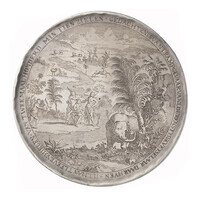 TMNK 01297
<br/>
Rampzalige reis van Lourens Thyszoon Veyselaer en Daniël Silleman met het schip De Gouden Buys.
<br/>
<em>Schelte, Dirk (1639-1715)</em>